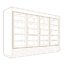 Market buzdolabı - çok katlı buzdolabı